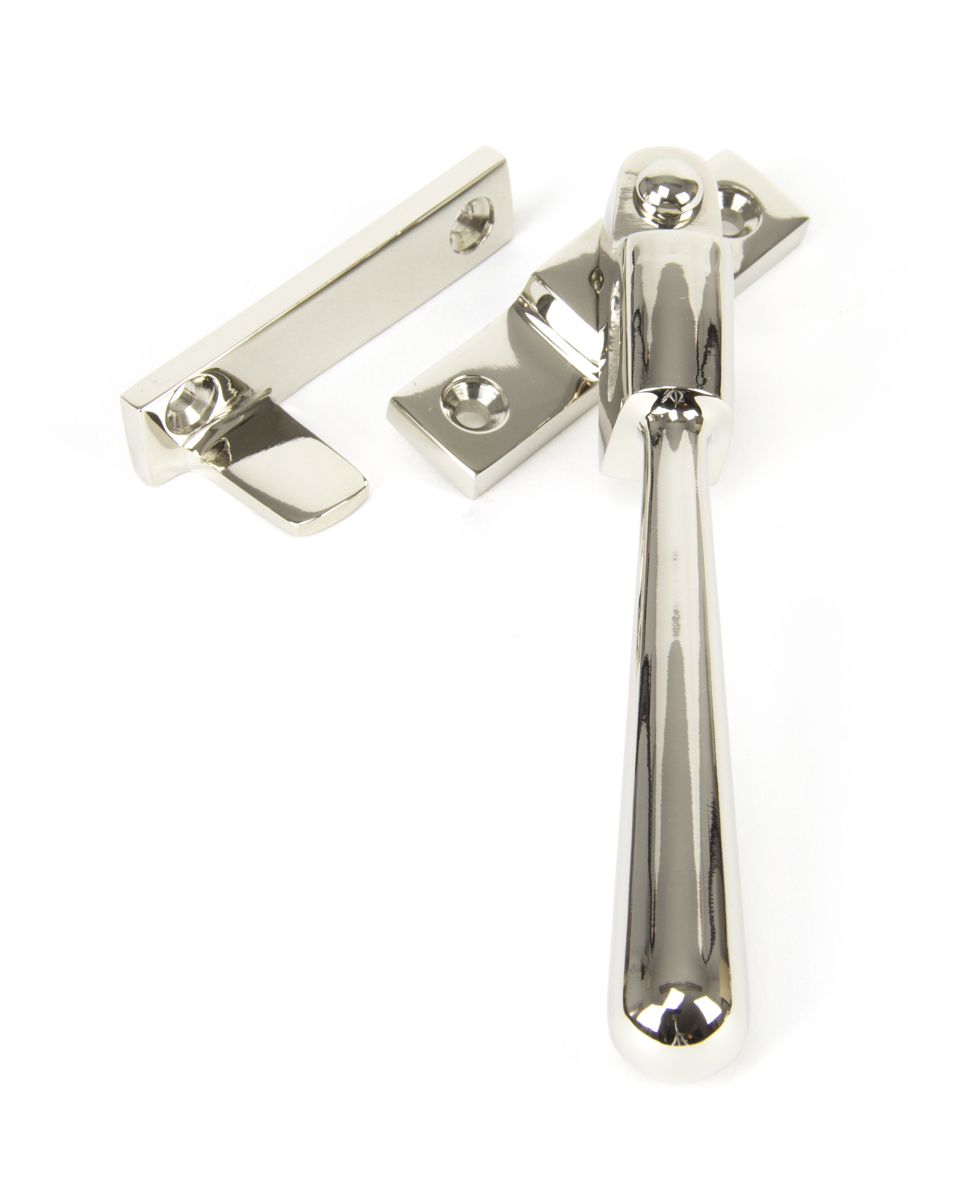 From The Anvil 91456 Polished Nickel Night-Vent Locking Newbury Fastener