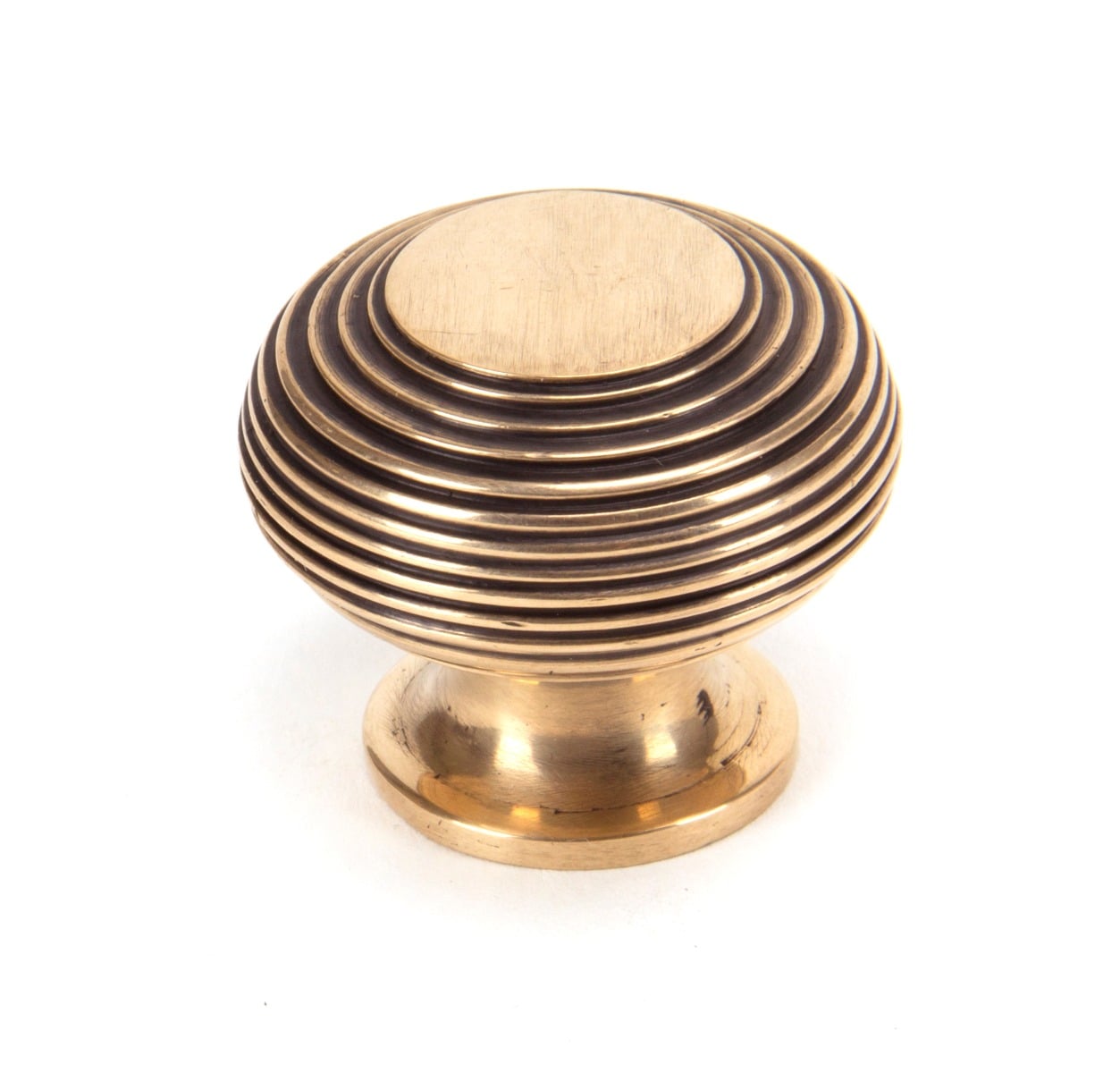 From The Anvil 91947 Polished Bronze Beehive Cabinet Knob 40mm