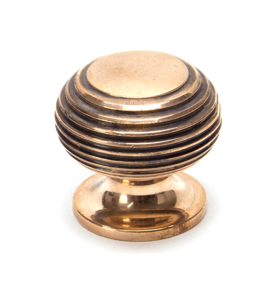 From The Anvil 91948 Polished Bronze Beehive Cabinet Knob 30mm