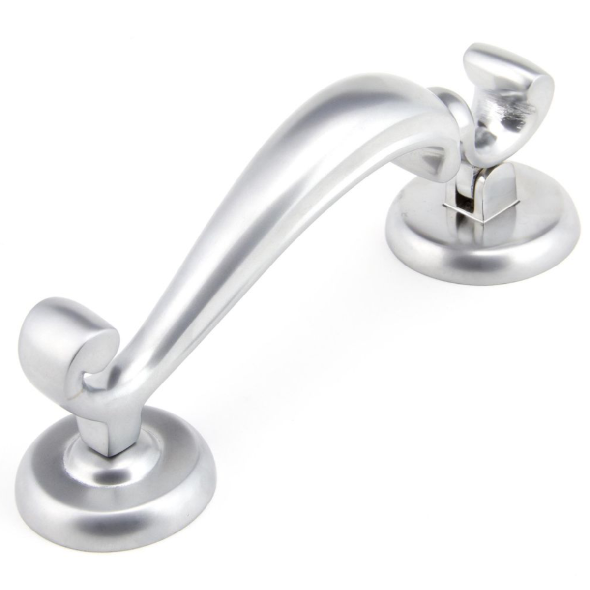 From The Anvil 92002 Satin Chrome Doctors Door Knocker