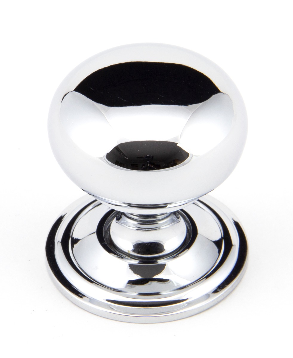 From The Anvil 92032 Polished Chrome Mushroom Cabinet Knob 32mm