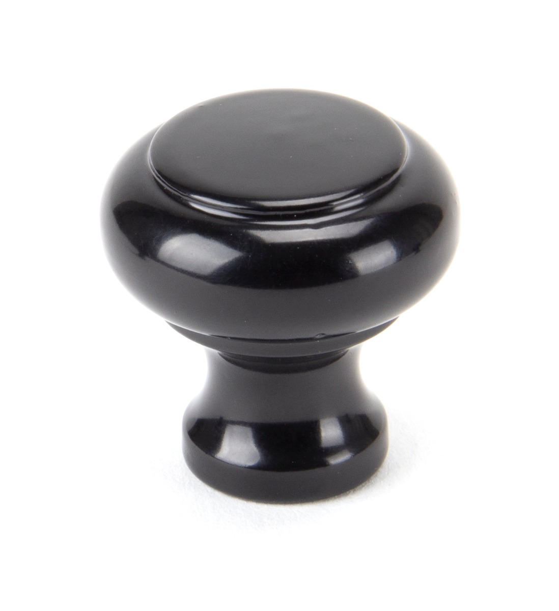 From The Anvil 92099 Black Regency Cabinet Knob - Small