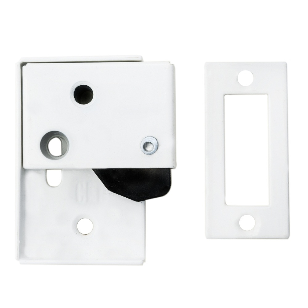 Carlisle Brass AA46PCW Easi Keep Latch Powder Coat White