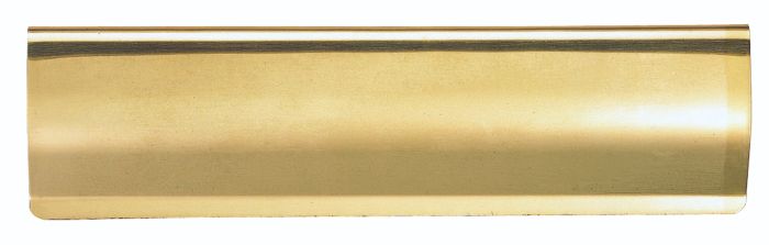 Carlisle Brass AA52 Letter Tidy - Curved Pattern 300mm x 95mm Polished Brass