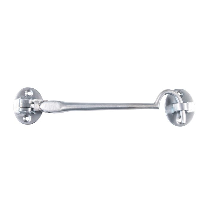 Carlisle Brass AA61SC Cabin Hook - Lightweight (Silent Pattern) 102mm Satin Chrome