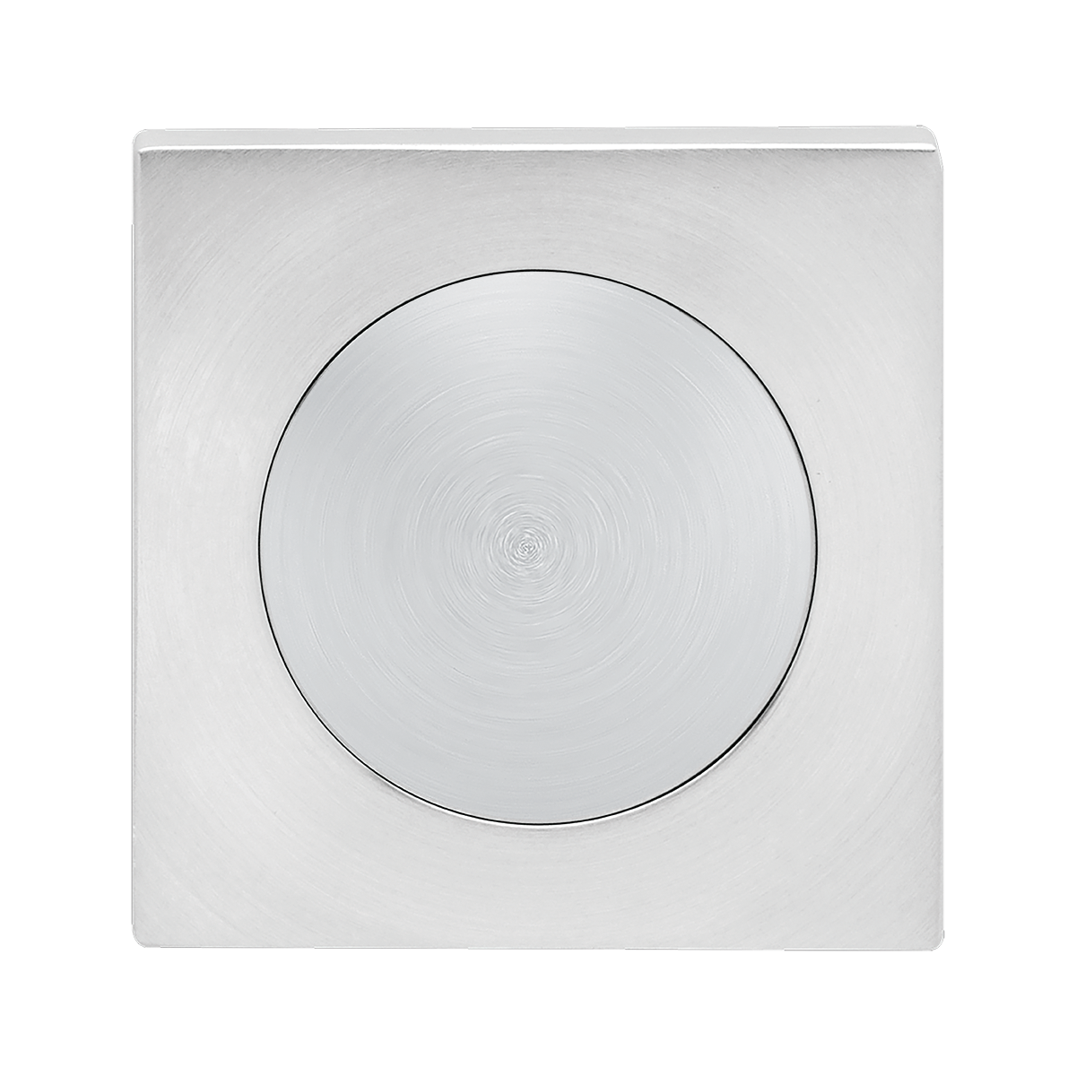 Karcher Design EZ1340 BL 72 3 piece rose, blind Escutcheons polished stainless steel