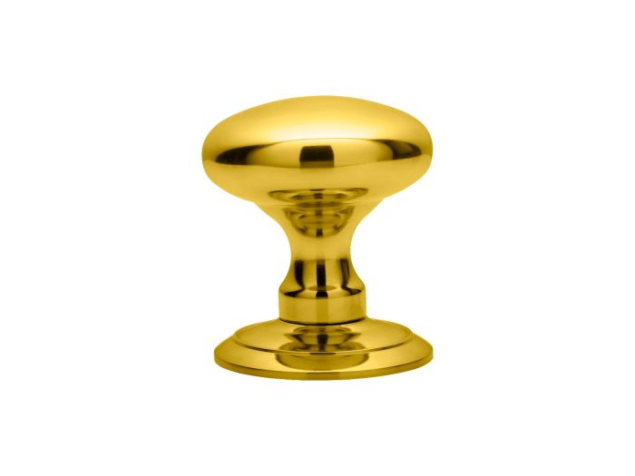 Carlisle Brass AC050 Ice Solid Mortice Knob 65mm Polished Brass