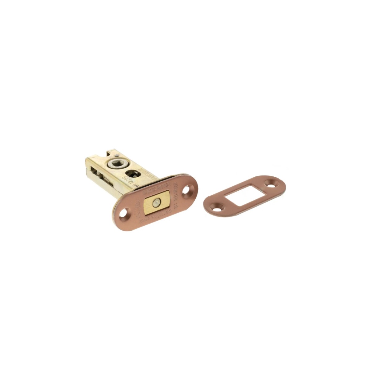 Atlantic Radius Fire-Rated CE Marked Bolt Through Tubular Deadbolt 2.5