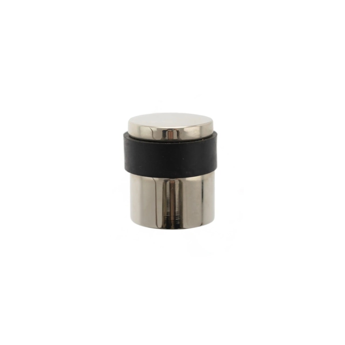 Atlantic Cylinder Premium Floor Mounted Door Stop - Polished Nickel ADSCPPN