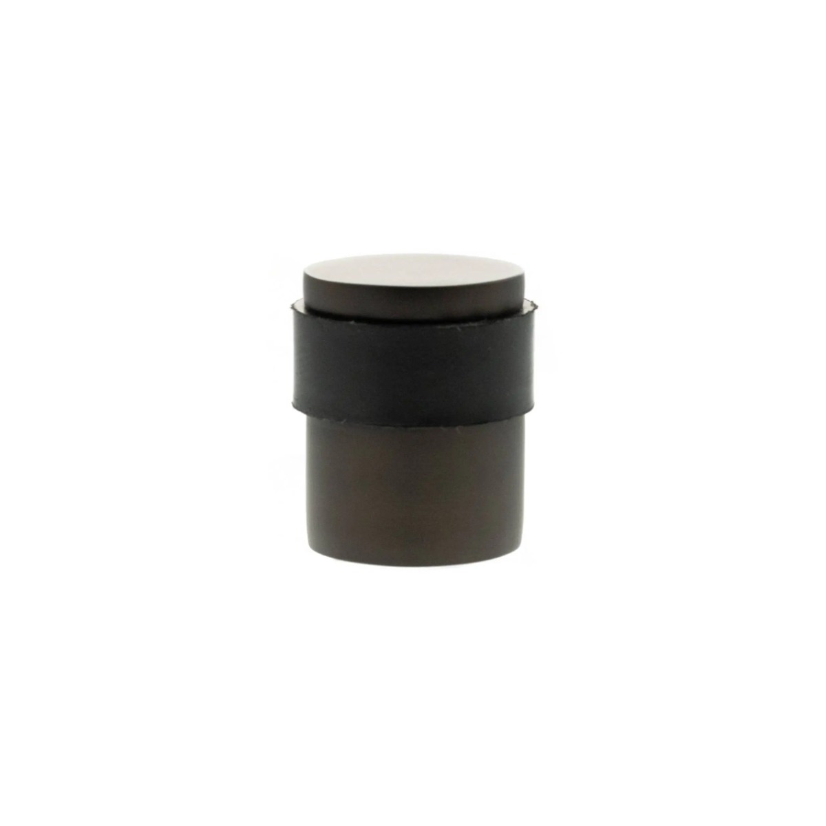 Atlantic Cylinder Premium Floor Mounted Door Stop - Urban Dark Bronze