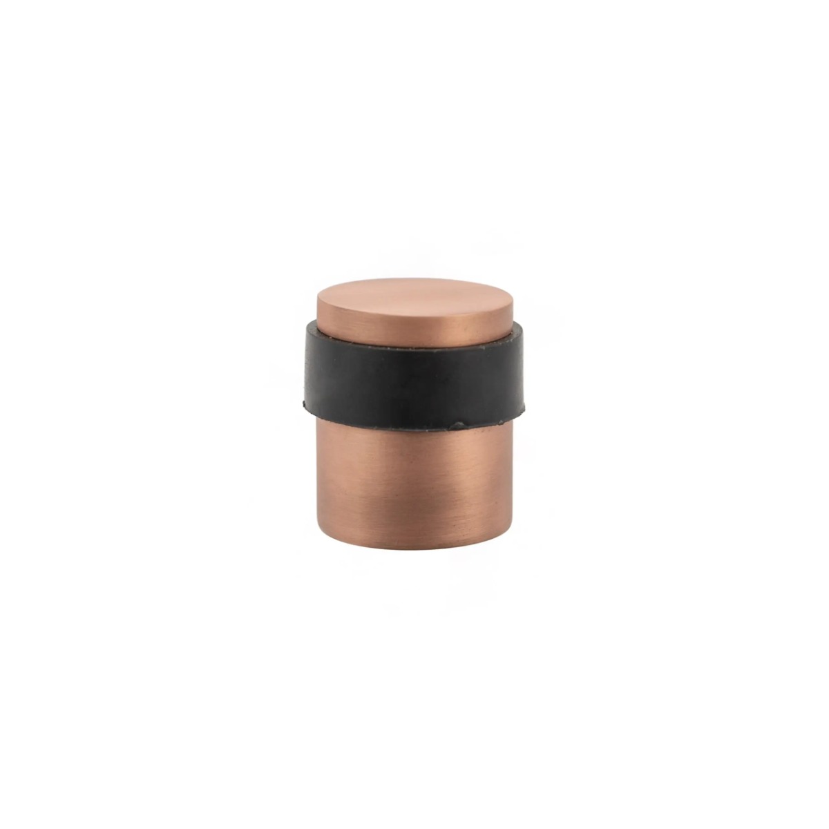Atlantic Cylinder Premium Floor Mounted Door Stop - Urban Satin Copper ADSCPUSC