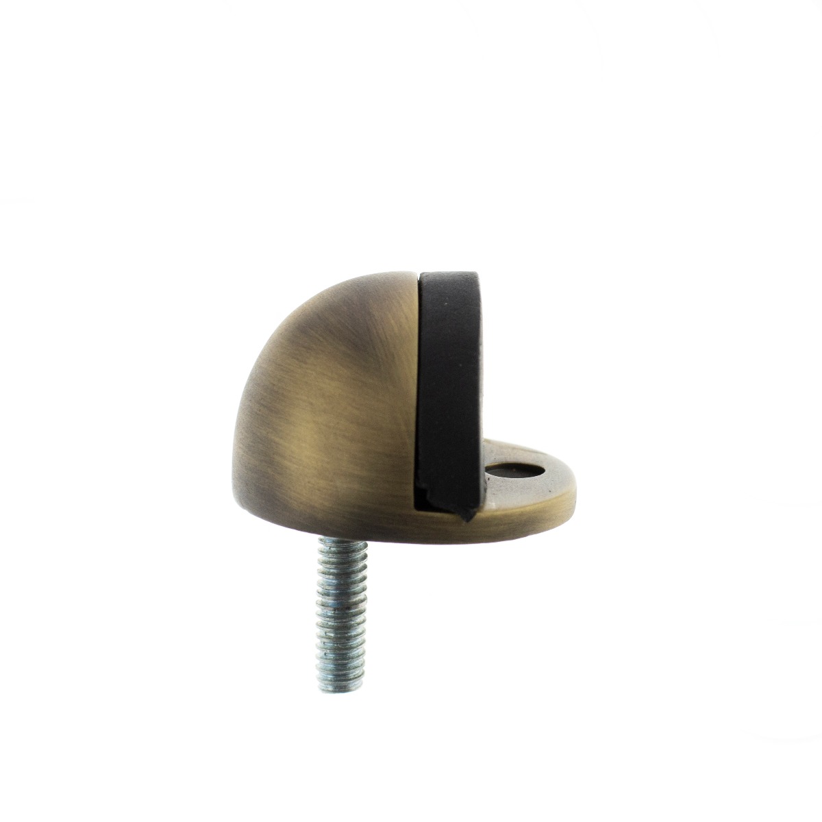 Atlantic Half-Moon Premium Floor Mounted Door Stop - Matt Antique Brass ADSHMPMAB