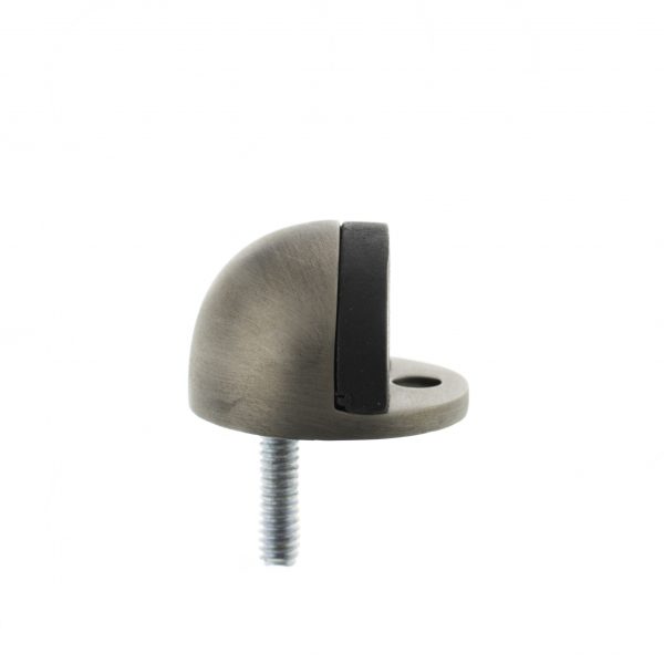 Atlantic Half-Moon Premium Floor Mounted Door Stop - Matt Gun Metal ADSHMPMBN