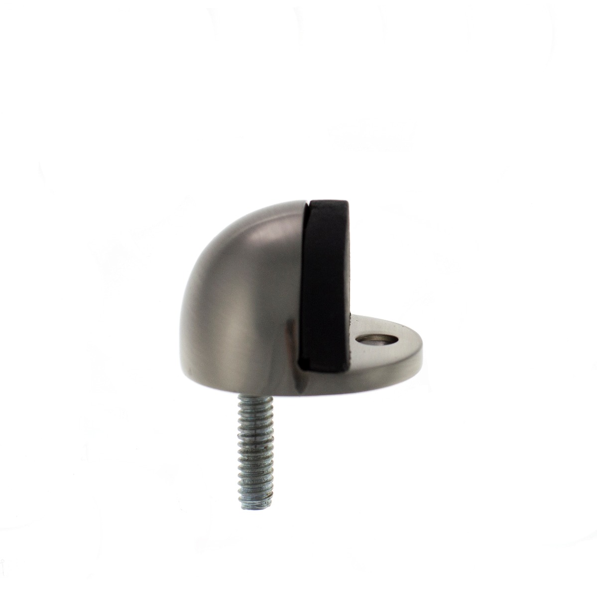 Atlantic Half-Moon Premium Floor Mounted Door Stop - Satin Nickel ADSHMPSN