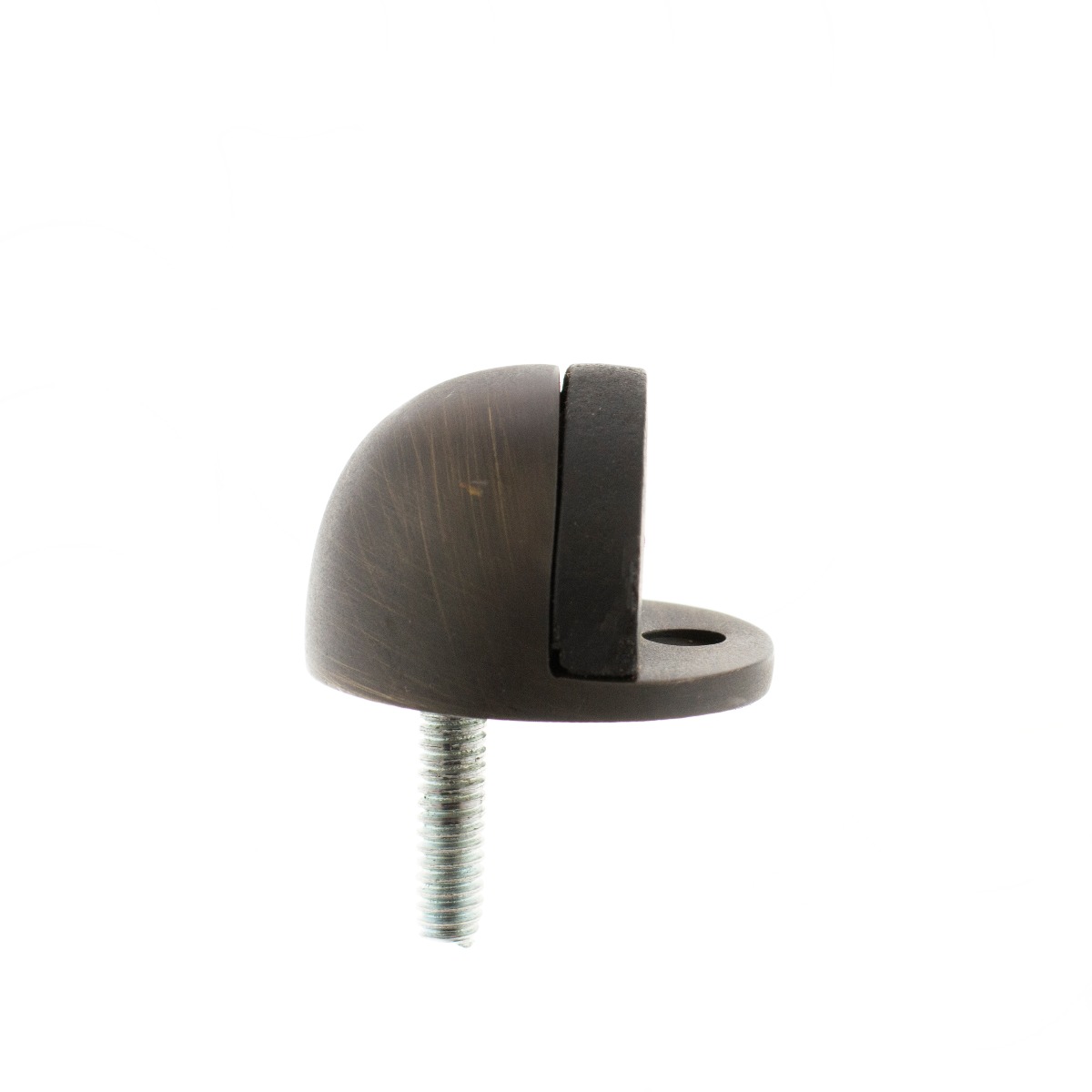 Atlantic Half-Moon Premium Floor Mounted Door Stop - Urban Bronze ADSHMPUB
