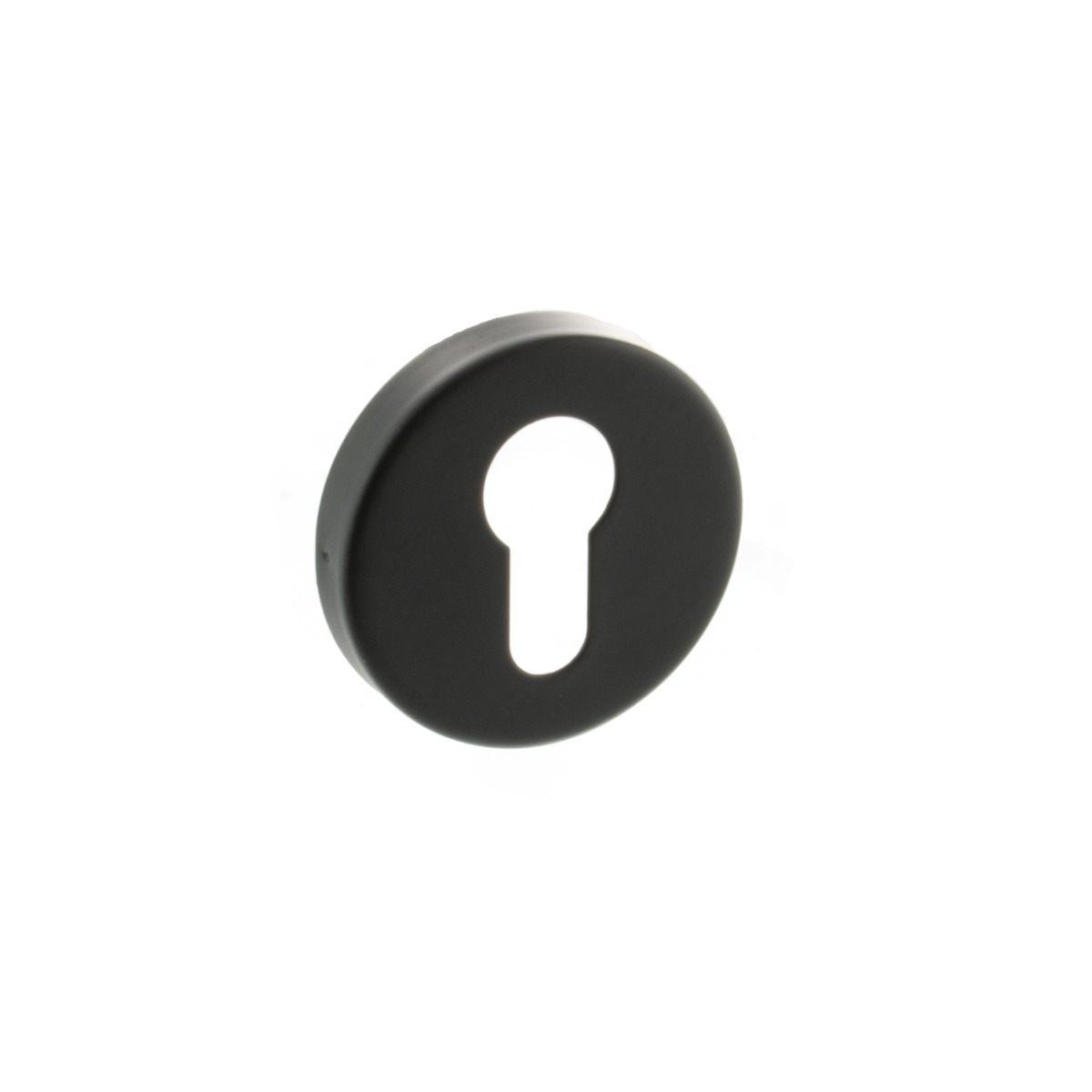 Atlantic Euro Escutcheon - Matt Black AESCEMB