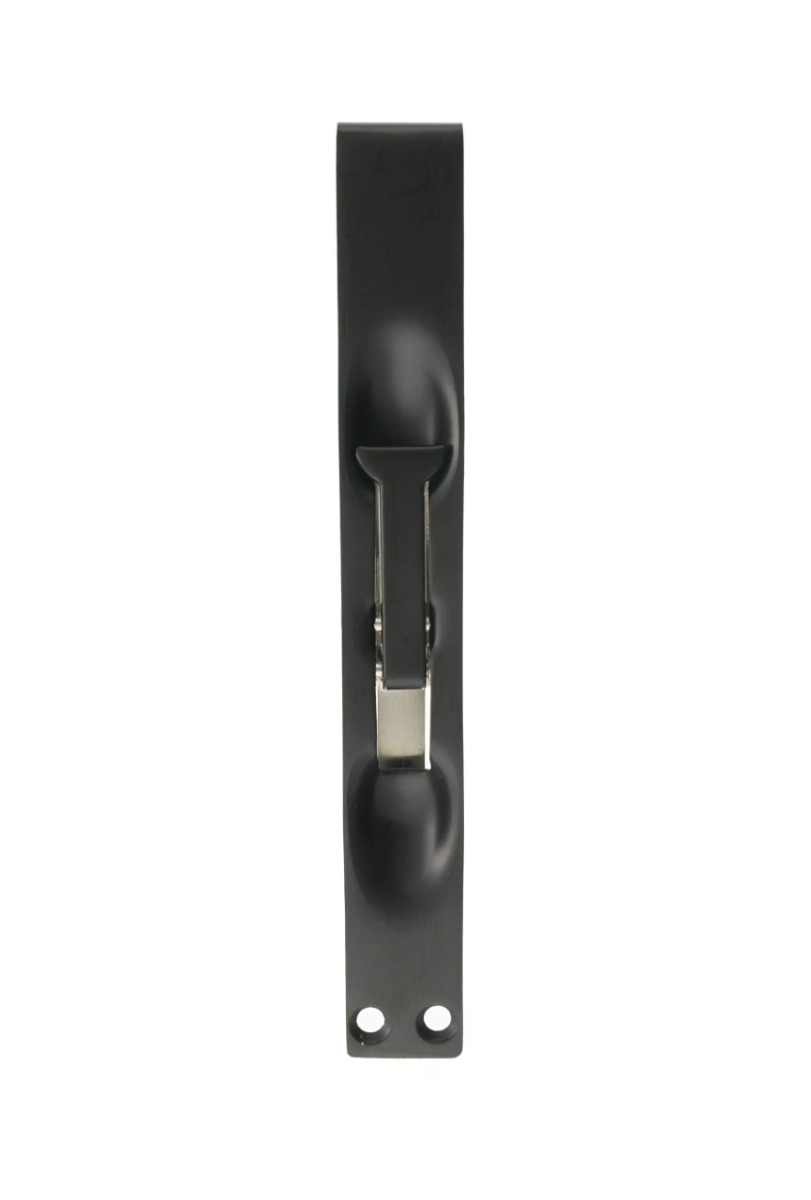 Atlantic Lever Action Flush Bolt 150mm Stainless Steel - Matt Black AFB15019SSMB