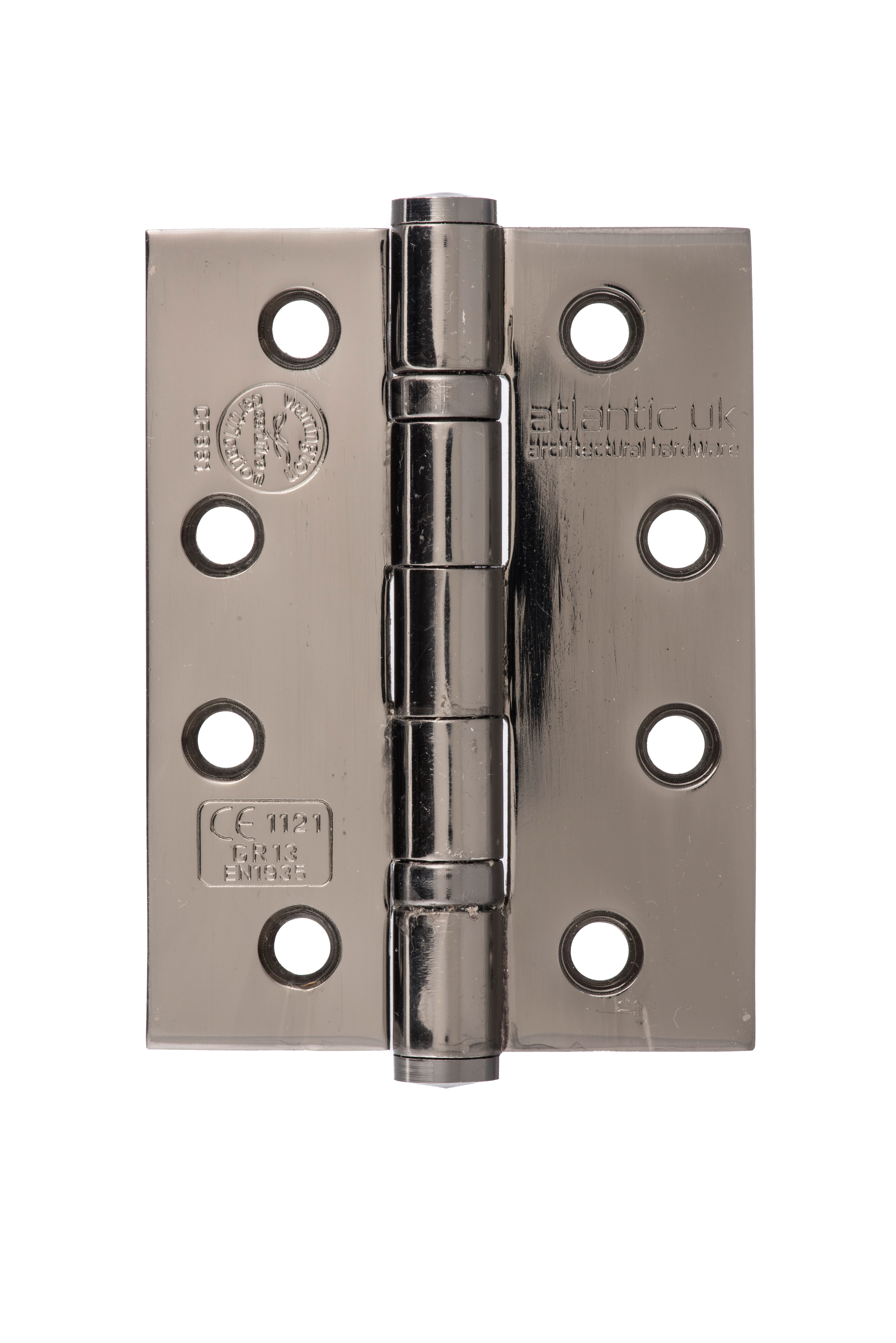 Atlantic Ball Bearing Hinges Grade 13 Fire Rated 20mm x 4mm x 2.1m - Black Nickel AH1433BN