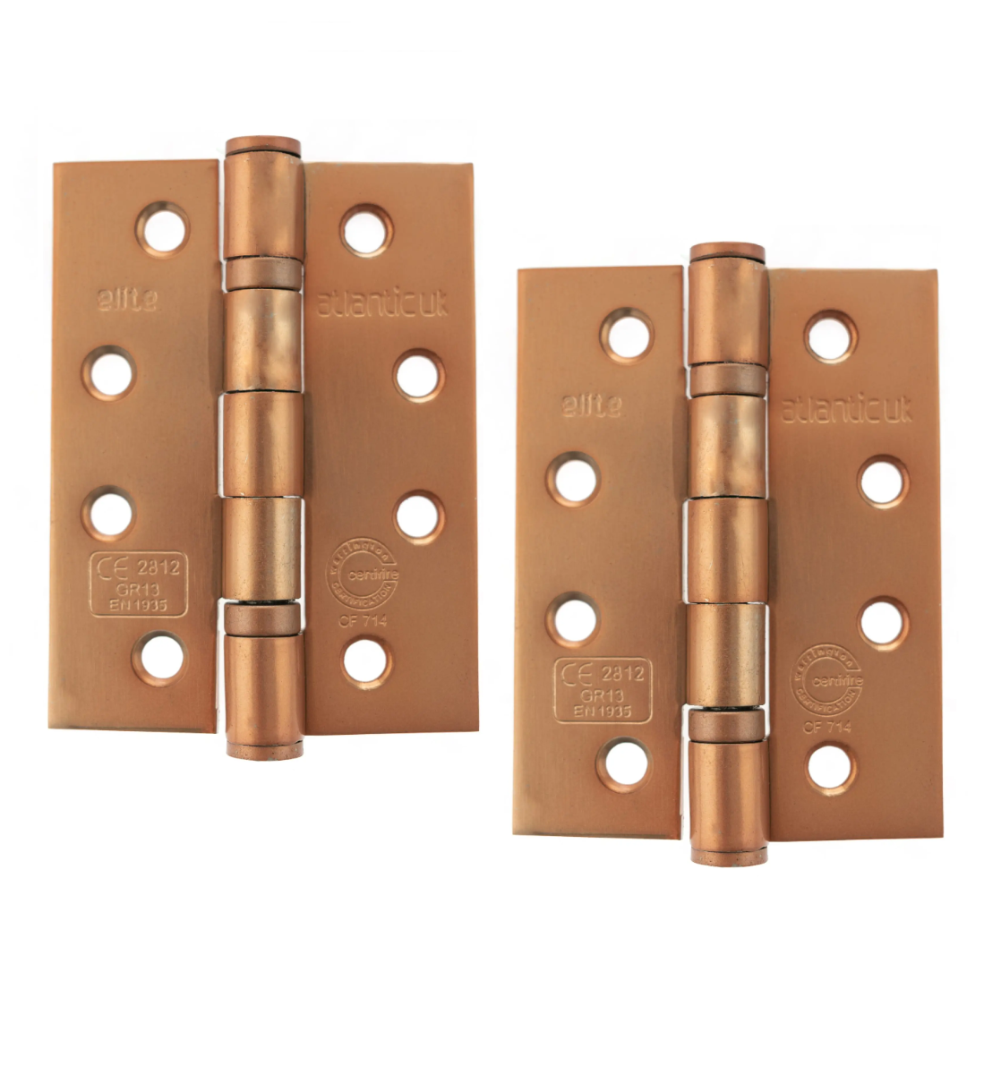 Atlantic Ball Bearing Hinges Grade 13 Fire Rated 4