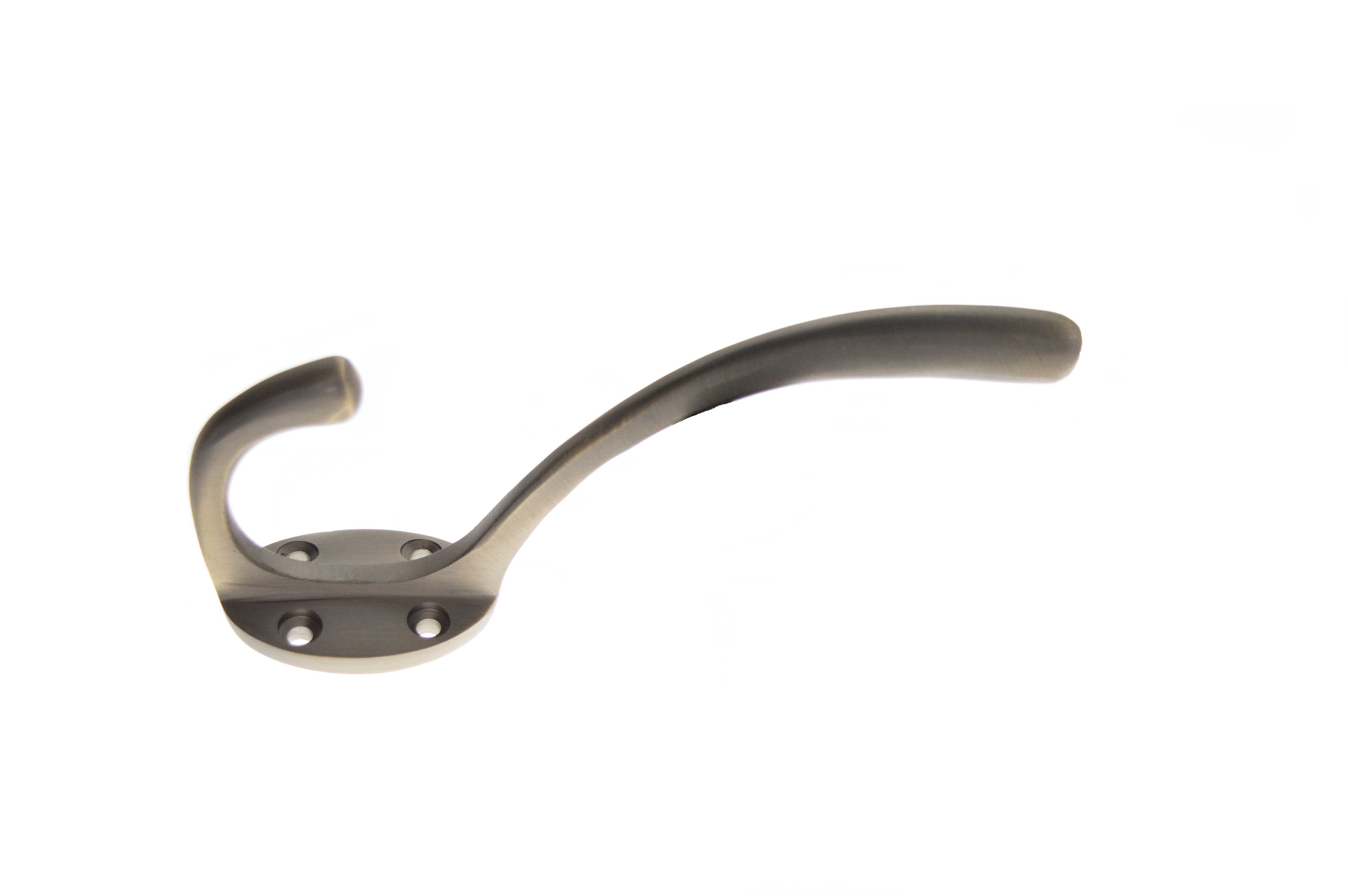 Atlantic Traditional Hat & Coat Hook - Matt Antique Brass AHCHMAB