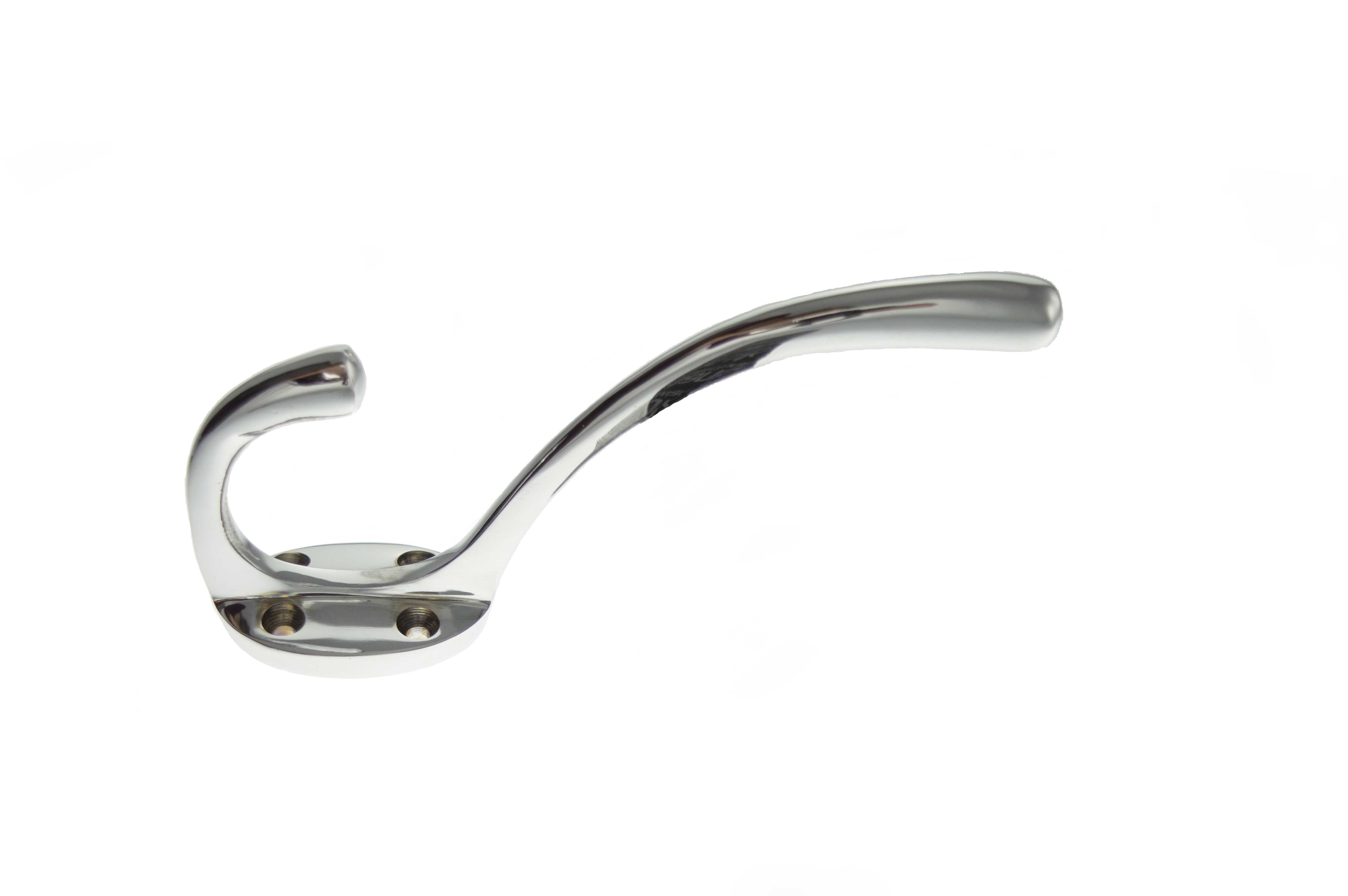 Atlantic Traditional Hat & Coat Hook - Polished Chrome AHCHPC