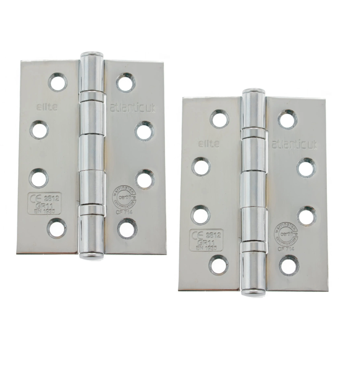 Atlantic Ball Bearing Hinges Grade 11 Fire Rated 4