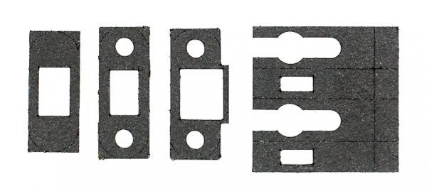 Atlantic Tubular Latch Intumescent Latch Kit FD30 0.8mm ALINTFD30