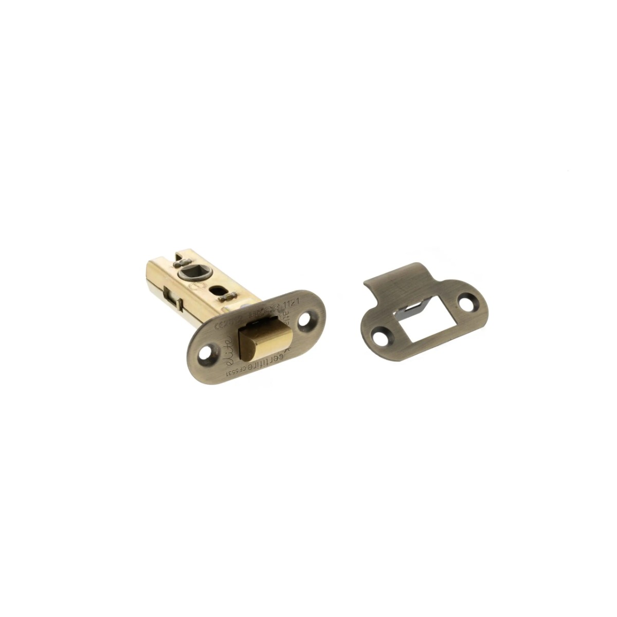 Atlantic Fire-Rated CE Marked Bolt Through Tubular Radius Latch 2.5