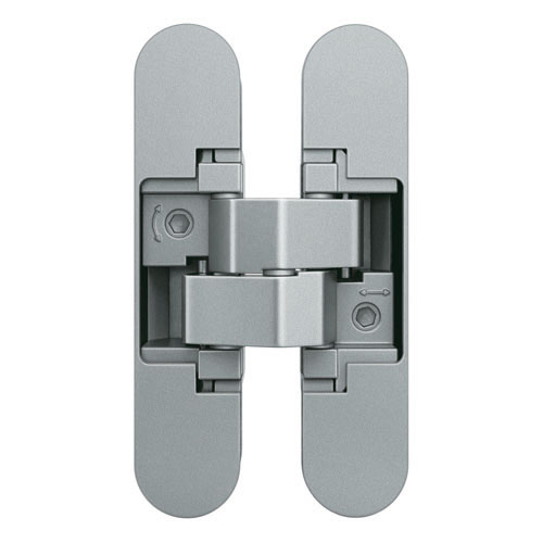 SIMONSWERK ANSELMI AN150 3D Adjustable Concealed Hinge Satin Chrome (AN 014) 110mm for 40kg Door