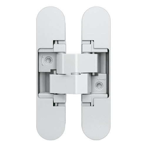 SIMONSWERK ANSELMI AN150 3D ADJUSTABLE CONCEALED HINGE RAL 9016 Traffic White (AN 049) 110mm for 40Kg Door
