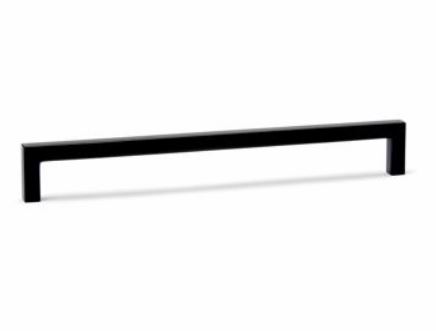 Atlantic Mitred Pull Handle [Bolt Through] 450mm x 19mm - Matt Black APH45019SQMB
