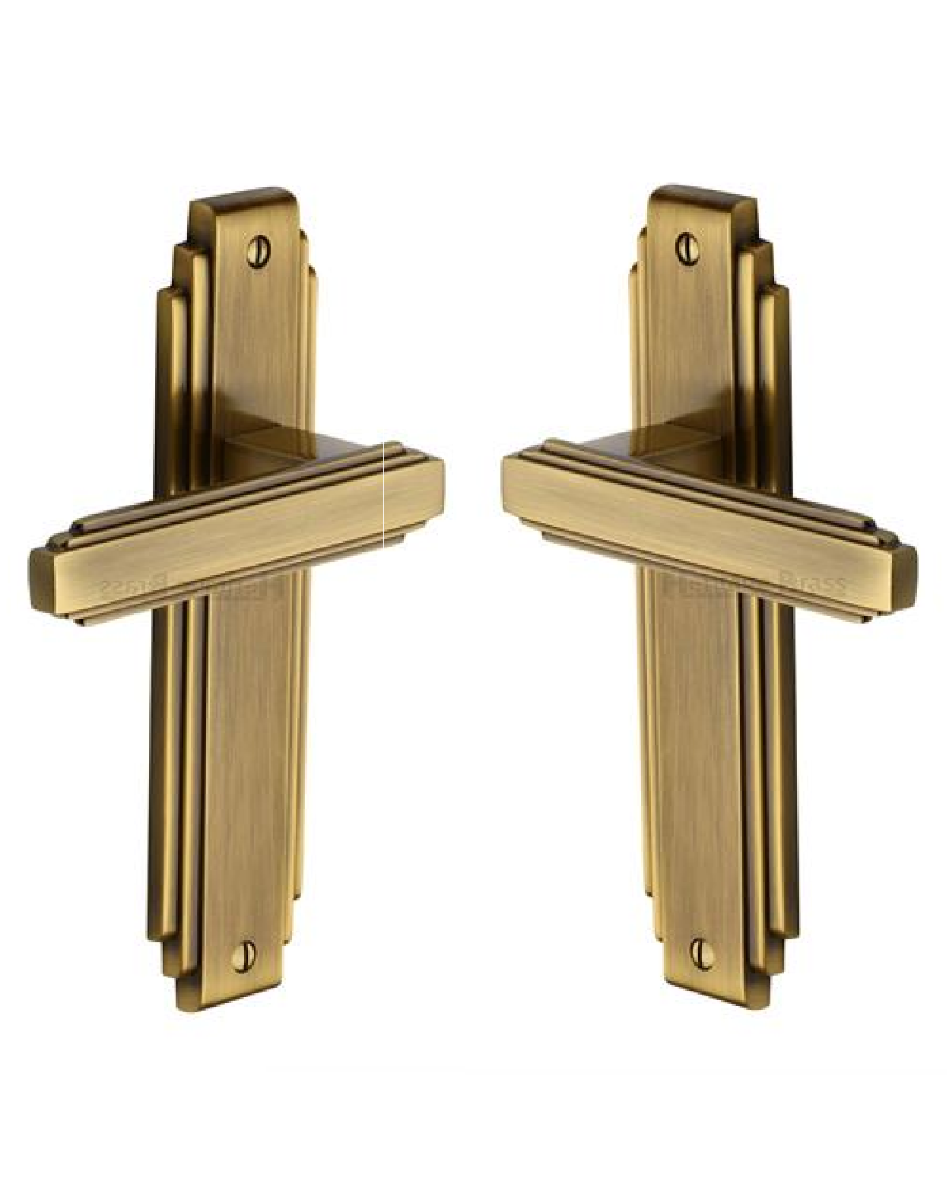 Heritage Brass AST5910-AT Door Handle Lever Latch Astoria Design Antique finish