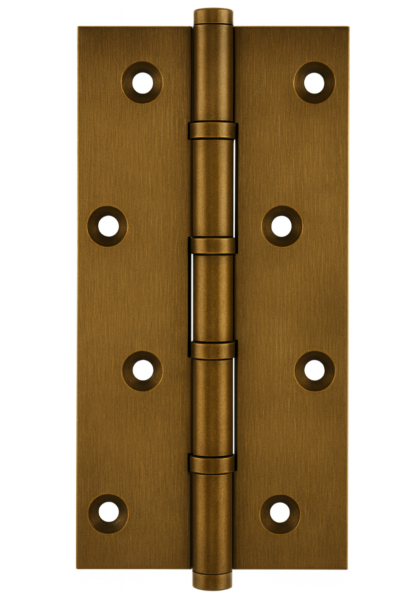 Simonswerk 1580 Ball Race Brass Butt Hinges 152.4mm x 75mm c/w Screws Antique Brass
