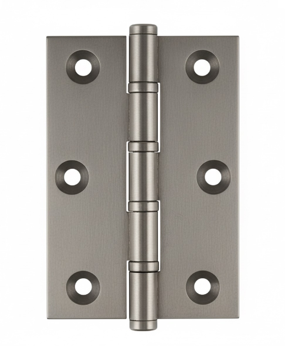 Simonswerk P1510 Ball Race Brass Butt Hinges 76.2mm x 50mm c/w Screws Antique Nickel