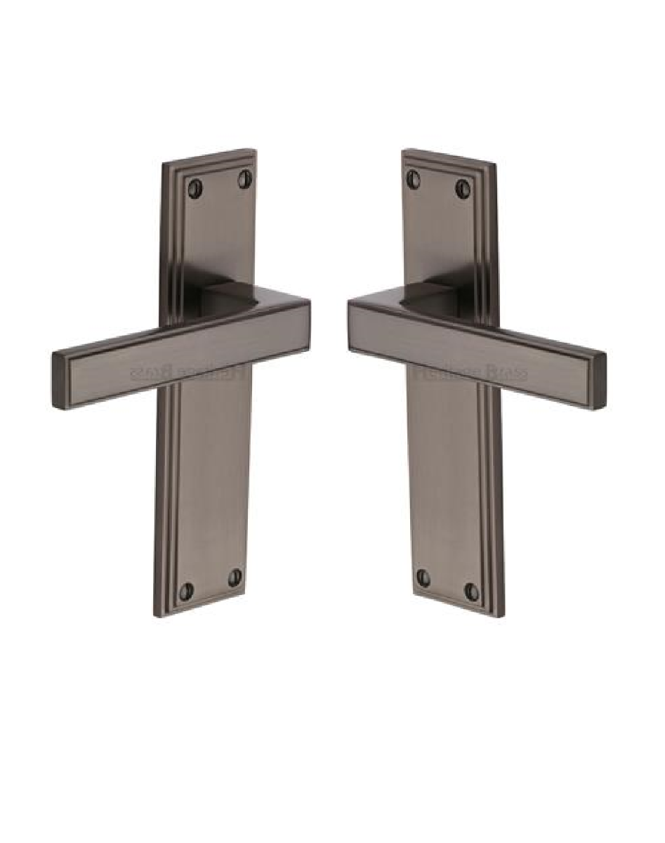Heritage Brass ATL5710-MB Door Handle Lever Latch Atlantis Design Matt Bronze finish
