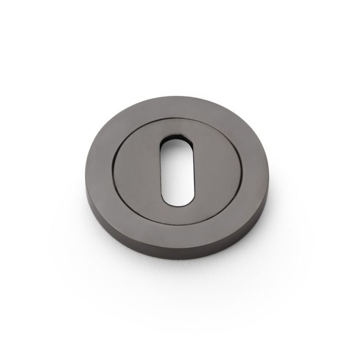 Alexander And Wilks Esctcheon Standard Profile On 50X6mm Rose Dark Bronze AW391DBZ