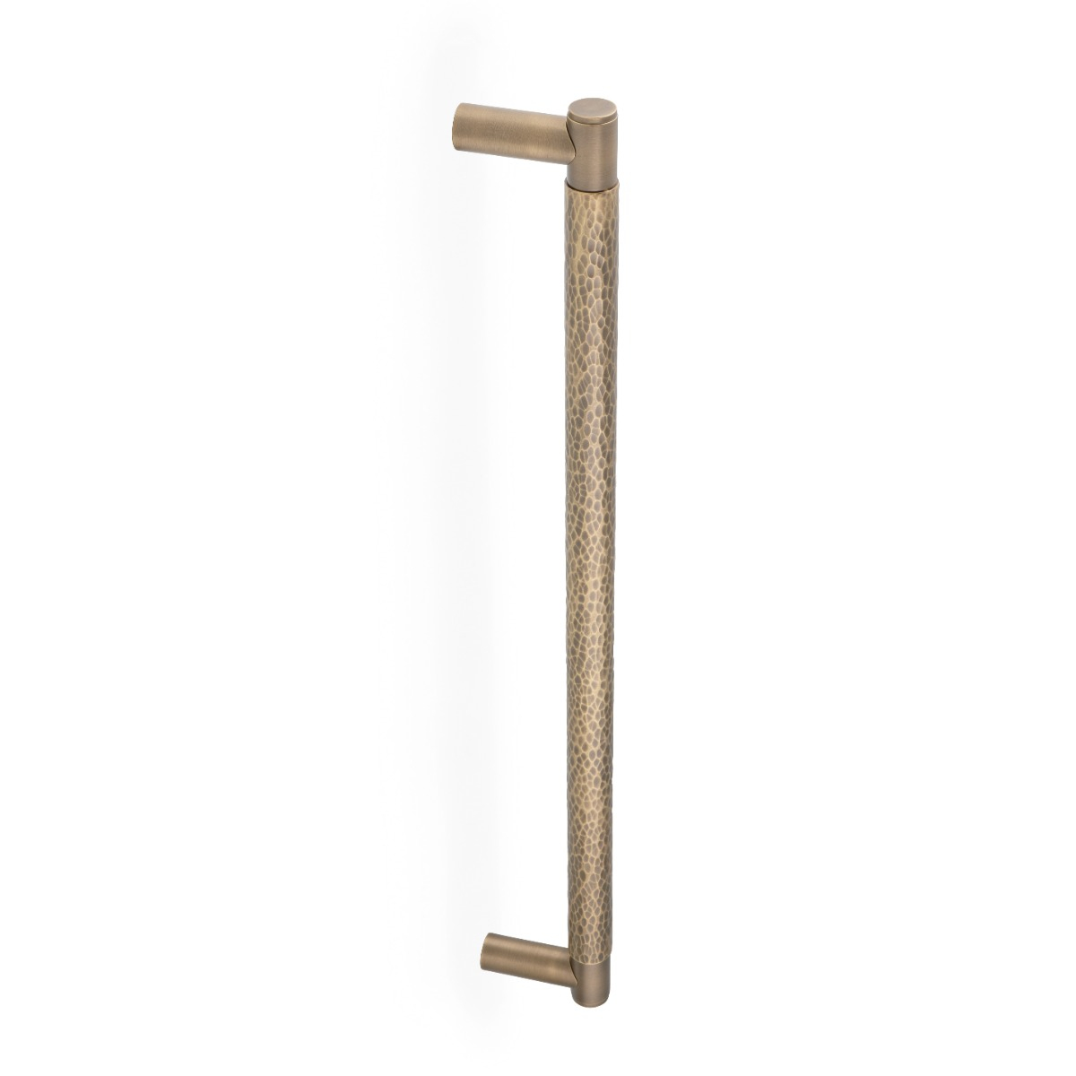 Spitfire Hammered Pull Handle-Dark Bronze PVD 450mm Centre to Centre Alexander & Wilks AW503-450-DBZPVD AW503-450-IB