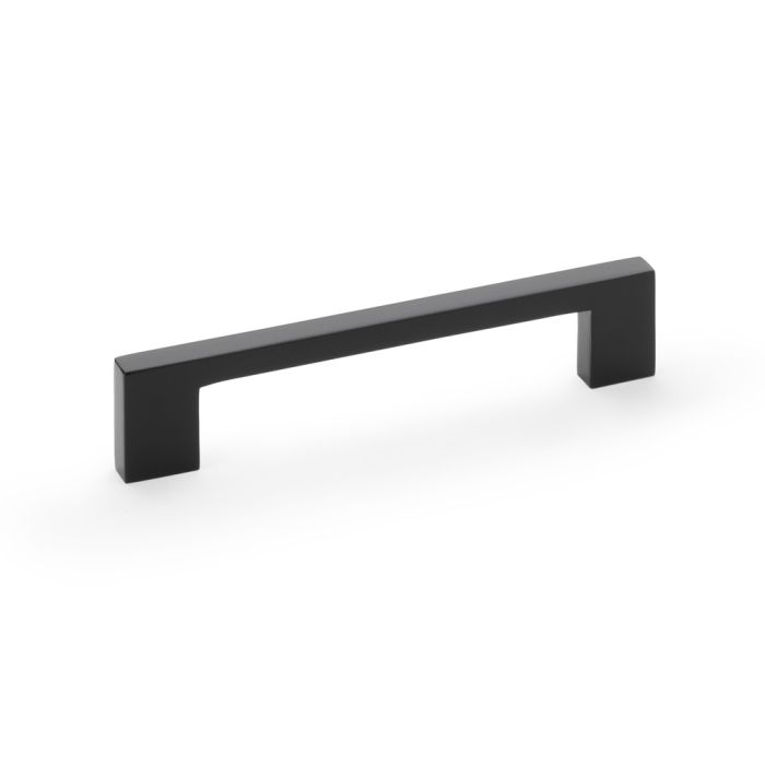 Alexander And Wilks Marco Cabinet Pull Handle 128mm C/C Black AW837-128-BL