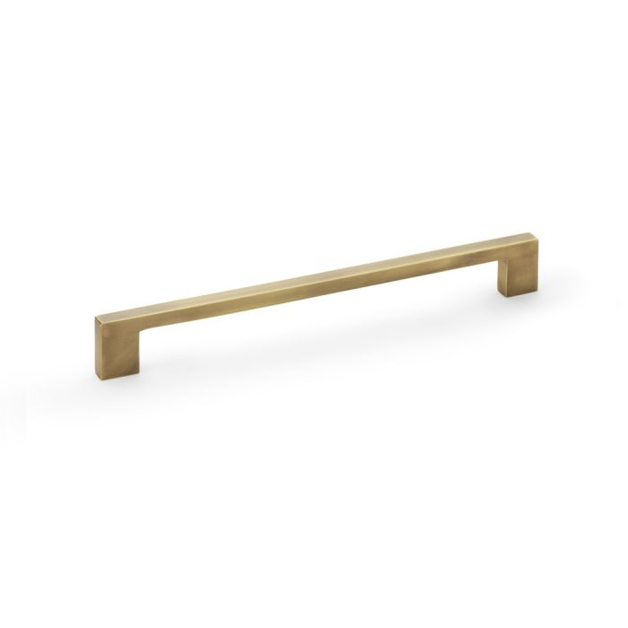 Alexander And Wilks Marco Cabinet Pull Handle 224mm C/C Antique Brass AW837-224-AB
