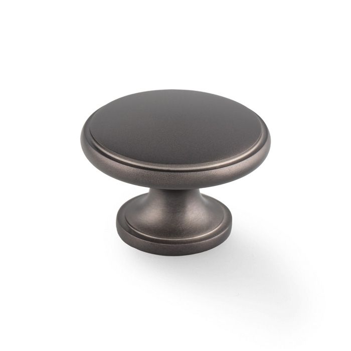 Alexander And Wilks Cambridge Round Cupboard Knob - 38mm Dark Bronze AW849-38-DBZ