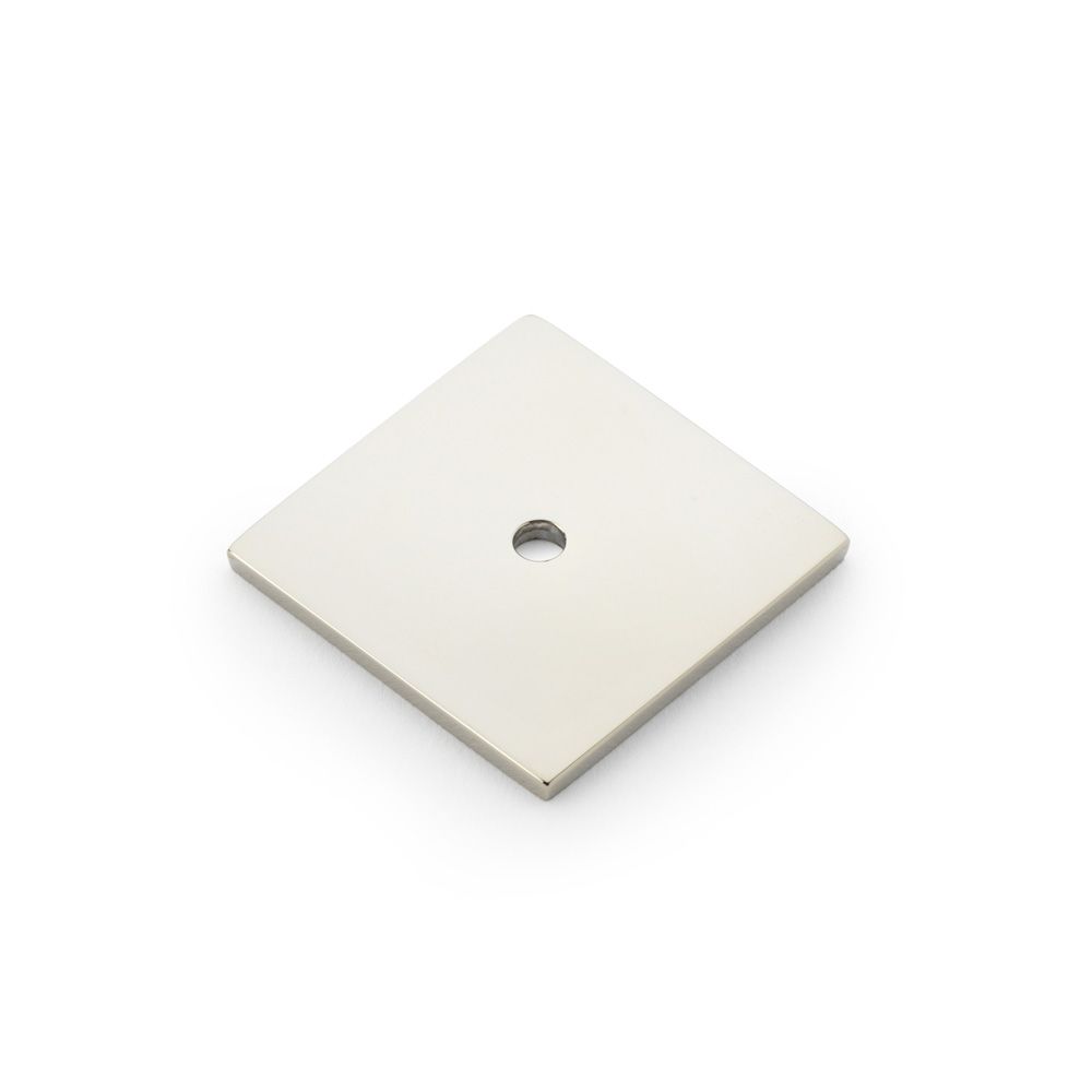 Alexander And Wilks Quantock Square Backplate Polished Nickel AW893-38-PNPVD