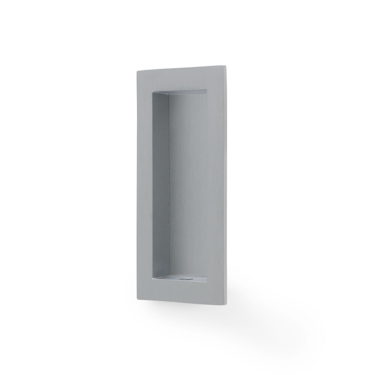 Alexander And Wilks Rectangular Flush Pull 100X45X13mm Satin Chrome AW911-100-SC