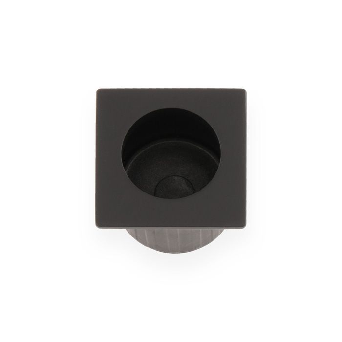 Sliding Door Finger Edge Pull Square -29mm Dark Bronze PVD By Alexander & Wilks AW993DBZPVD
