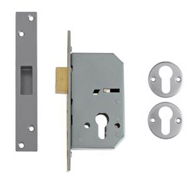 Union Euro Profile Cylinder Mortice Dead Lock Ss 73mm Case B-3C10-SC-73