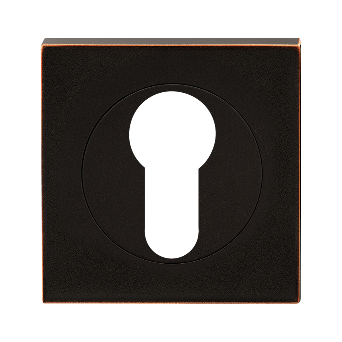 Karcher Design CEZ1341 PZ 81 3 piece rose, Euro profile cylinder Escutcheons oil rubbed bronze