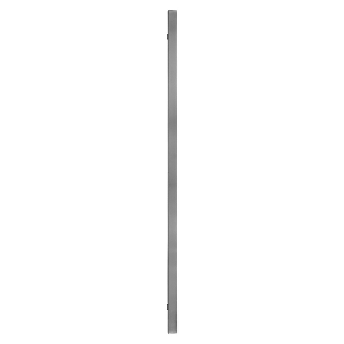 BLU, Inline Rectangular 'T' Bar Pull Handle, 1500mm, Bolt Fix, 316 Satin Stainless Steel. HAB15-1500-BF-SSS