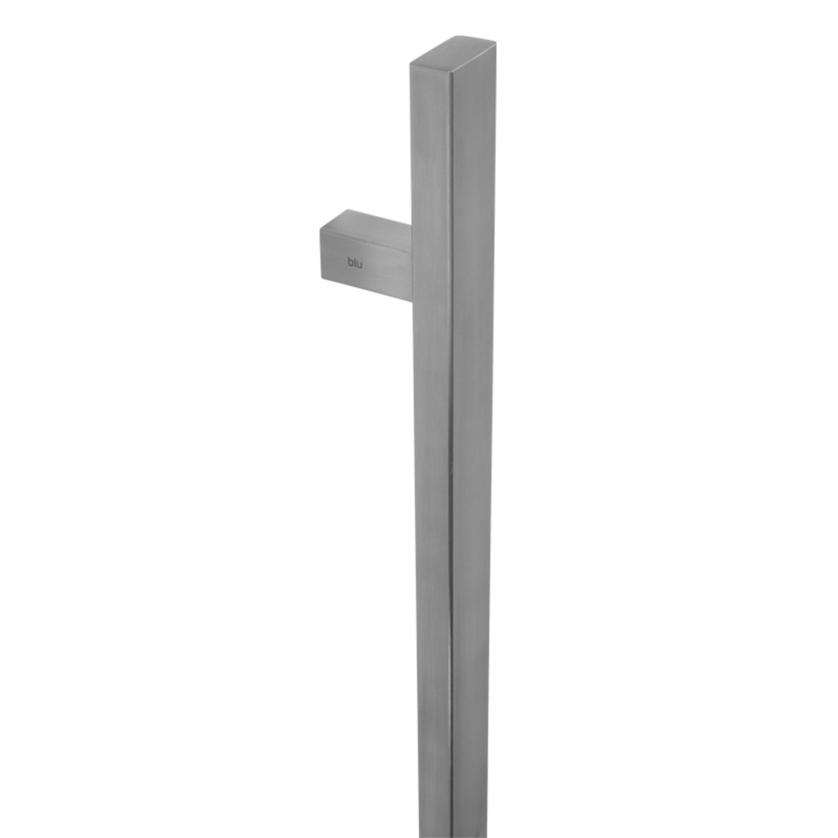 BLU, Inline Rectangular 'T' Bar Pull Handle, 400mm, Back to Back Fix, 316 Satin Stainless Steel. HAB15-400-BB-SSS