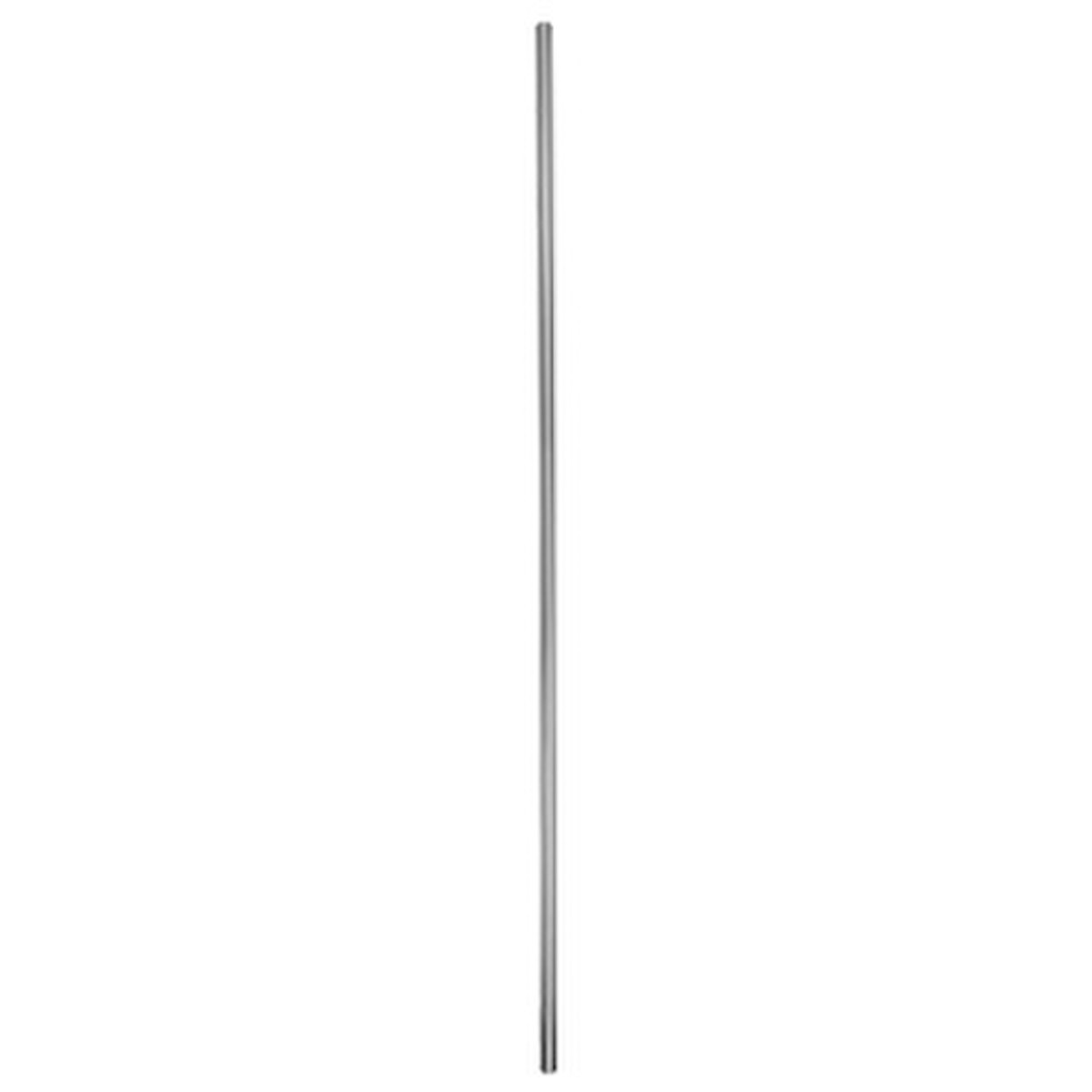 BLU, Inline Round 'T' Bar Pull Handle, 1800mm, Bolt Fix, 316 Satin Stainless Steel HAB2-1800-BF-SSS
