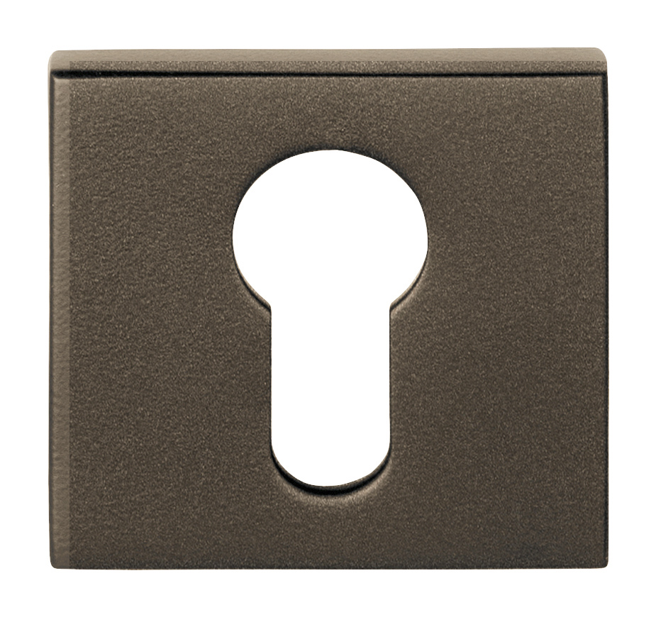 FORMANI BASICS BSQY53 cylinder escutcheon square bronze