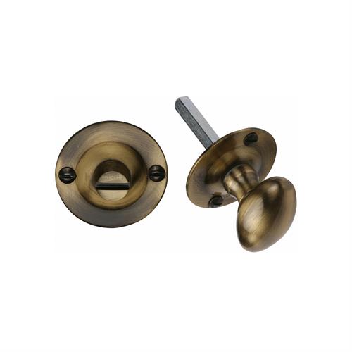 Heritage Brass BT15-AT Oval turn with release Antique finish